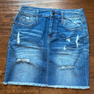 Jean skirt